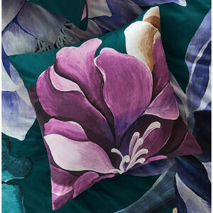 Anthropologie Cheyenne EURO Sham Organic Sateen Single (1) Purple HTF Sealed NWT